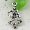 Pendant/Charm. Fashion Zinc Alloy Jewelry Findings. Lead-free. 26x14mm. Sold by KG