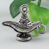 Pendant/Charm. Fashion Zinc Alloy Jewelry Findings. Lead-free. Teapot 19x22mm. Sold by KG