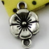 Connetor. Fashion Zinc Alloy Jewelry Findings. Lead-free. 17x10mm. Sold by KG