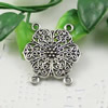 Connetor. Fashion Zinc Alloy Jewelry Findings. Lead-free. 30x27mm. Sold by KG