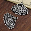 Connetor. Fashion Zinc Alloy Jewelry Findings. Lead-free. 22x27mm. Sold by KG