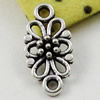 Connector, Fashion Zinc Alloy Jewelry Findings, Lead-free, 16x9mm, Sold by KG