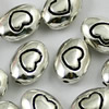 Beads. Fashion Zinc Alloy jewelry findings.11x8mm. Hole size:1.5mm. Sold by KG