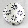 Beads. Fashion Zinc Alloy jewelry findings.10mm. Hole size:2mm. Sold by KG
