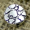 Beads. Fashion Zinc Alloy jewelry findings.10mm. Hole size:2mm. Sold by KG
