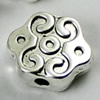 Beads. Fashion Zinc Alloy jewelry findings.12x10mm. Hole size:2mm. Sold by KG
