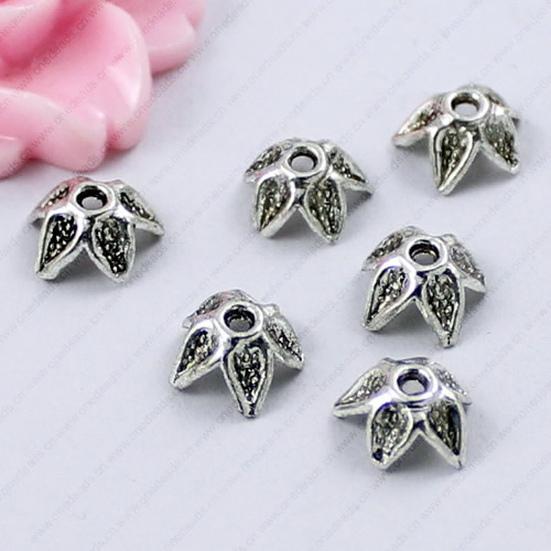Beads Caps. Fashion Zinc Alloy Jewelry Findings.10mm Hole size:2mm. Sold by KG