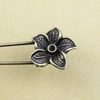 Zinc alloy brooch, Fashion jewelry Brooch, Antique bronze Length:56mm, Head size:22x21mm, Sold by PC 