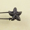 Zinc alloy brooch, Fashion jewelry Brooch, Antique bronze Length:55mm, Head size:20x19mm, Sold by PC 