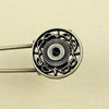 Zinc alloy brooch, Fashion jewelry Brooch, Antique bronze Length:55mm, Head size:19x19mm, Sold by PC 
