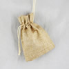 "Fashion Jute nen/flax Drawstring Pouch Bag/Jewelry Bag Christmas/Wedding Gift Bag 95x13cm, Sold by Bag
"

