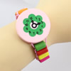 Wooden Beads, Fashion DIY-accessories for Bracelet/Necklace Mixed color wrist watch 30mm, Sold by Dozen
