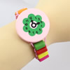 Wooden Beads, Fashion DIY-accessories for Bracelet/Necklace Mixed color wrist watch 30mm, Sold by Dozen