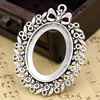 Zinc Alloy Cabochon Settings. Fashion Jewelry Findings.50x65mm Inner dia: 30x40mm. Sold by PC