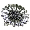 Pendant. Fashion Zinc Alloy jewelry findings. Flower 37x35.5mm. Hole size:5mm Sold by KG
