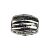 Beads. Fashion Zinc Alloy jewelry findings.5x6mm. Hole size:2.5mm. Sold by KG