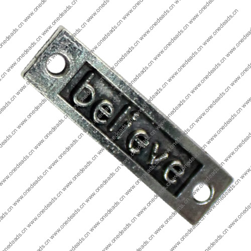 Connector. Fashion Zinc Alloy Jewelry Findings. 35x9.5mm. Sold by KG  
