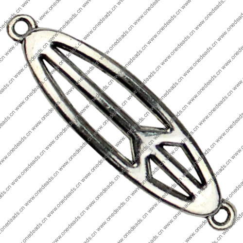 Connector. Fashion Zinc Alloy Jewelry Findings. 42x11.5mm. Sold by KG  