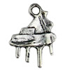 Pendant. Fashion Zinc Alloy jewelry findings.Pianoforte 19x15mm. Sold by KG
