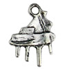 Pendant. Fashion Zinc Alloy jewelry findings.Pianoforte 19x15mm. Sold by KG