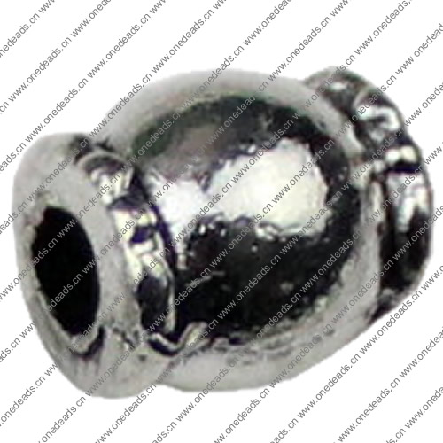 Europenan style Beads. Fashion jewelry findings.8x7mm, Hole size:3mm. Sold by KG 