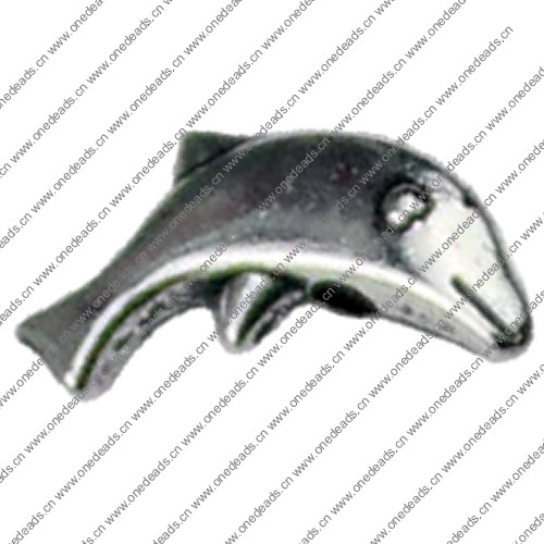 Beads. Fashion Zinc Alloy jewelry findings. 11x6mm. Hole size:1mm. Sold by KG