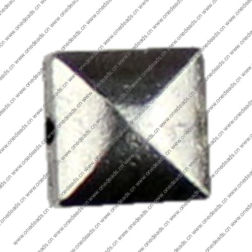 Beads. Fashion Zinc Alloy jewelry findings.8x8mm. Hole size:1mm. Sold by KG