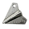 Pendant. Fashion Zinc Alloy jewelry findings.Plane 16x19mm. Sold by KG