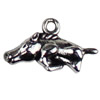 Pendant. Fashion Zinc Alloy jewelry findings. Animal 22x12mm. Sold by KG
