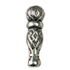 Beads. Fashion Zinc Alloy jewelry findings.26x8mm. Hole size:1mm. Sold by KG
