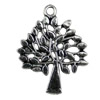 Pendant. Fashion Zinc Alloy jewelry findings.Tree 30x22mm. Sold by KG
