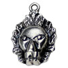 Pendant. Fashion Zinc Alloy jewelry findings. Head 23x16mm. Sold by KG
