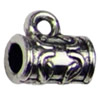 Bail Beads. Fashion Zinc Alloy Jewelry Findings.9x9mm.Inner dia:2mm Sold by Bag