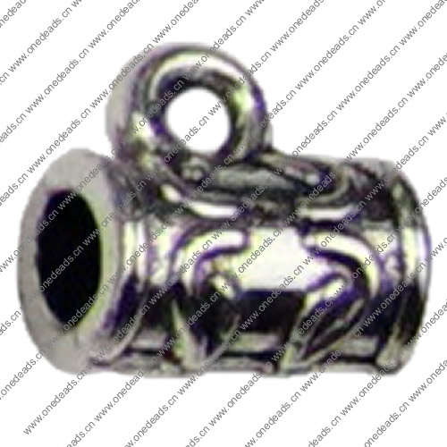 Bail Beads. Fashion Zinc Alloy Jewelry Findings.9x9mm.Inner dia:2mm Sold by Bag