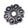 Beads Caps. Fashion Zinc Alloy Jewelry Findings.14x14mm Hole size:3mm. Sold by KG
