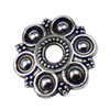 Beads Caps. Fashion Zinc Alloy Jewelry Findings.14x14mm Hole size:3mm. Sold by KG