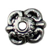 Beads Caps. Fashion Zinc Alloy Jewelry Findings.8x9.5mm Hole size:2mm. Sold by KG