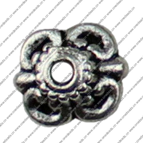 Beads Caps. Fashion Zinc Alloy Jewelry Findings.8x9.5mm Hole size:2mm. Sold by KG
