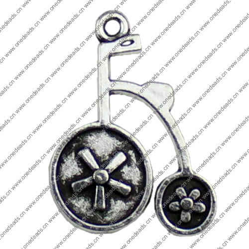 Pendant. Fashion Zinc Alloy jewelry findings.24x19mm. Sold by KG