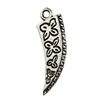 Pendant. Fashion Zinc Alloy jewelry findings. 32x10mm. Sold by KG
