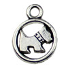 Pendant. Fashion Zinc Alloy jewelry findings.21x15mm. Sold by KG
