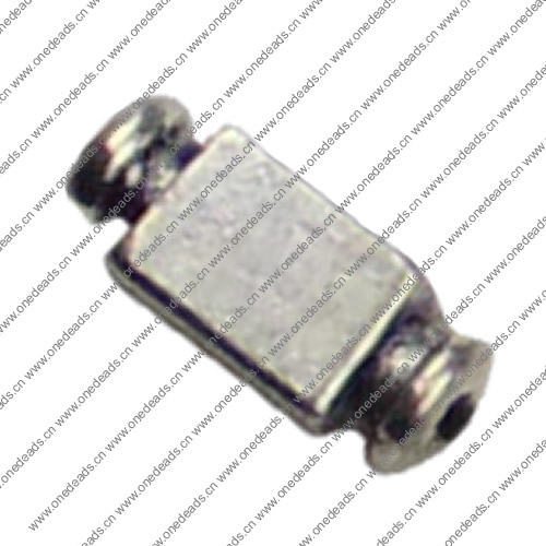 Beads. Fashion Zinc Alloy jewelry findings.10x4mm. Hole size:1mm. Sold by KG
