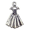 Pendant. Fashion Zinc Alloy jewelry findings. Clothes 21x13mm. Sold by KG
