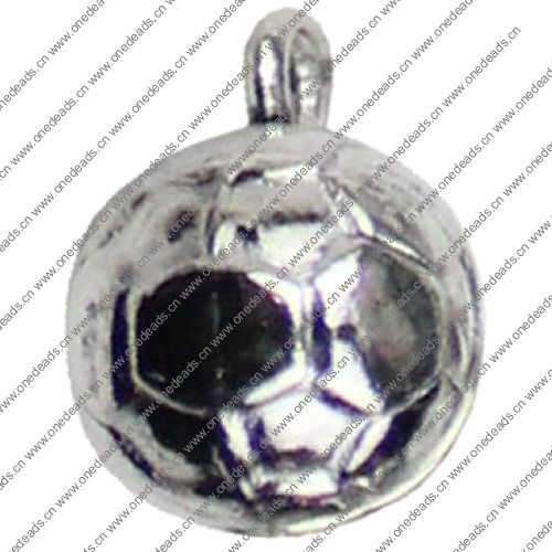 Pendant. Fashion Zinc Alloy jewelry findings. 12x10mm. Sold by KG