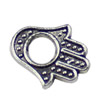 Beads. Fashion Zinc Alloy jewelry findings.  12x10mm. Hole size:1mm. Sold by KG
