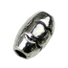 Europenan style Beads. Fashion jewelry findings.7.5x5mm, Hole size:1mm. Sold by KG
