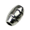 Europenan style Beads. Fashion jewelry findings.7.5x5mm, Hole size:1mm. Sold by KG