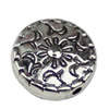 Beads. Fashion Zinc Alloy jewelry findings. 11x11mm. Hole size:1mm. Sold by KG
