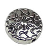 Beads. Fashion Zinc Alloy jewelry findings. 11x11mm. Hole size:1mm. Sold by KG
