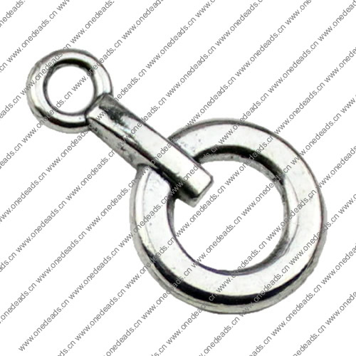 Pendant. Fashion Zinc Alloy jewelry findings. 25x14mm. Sold by KG